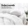 Giselle Bedding 800GSM Queen Bamboo Microfibre Quilt - Eco-Friendly, Thermo-Regulating, Anti-Bacterial, Breathable