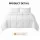 Giselle Bedding Double Quilt 200GSM Summer Duck Down Feather Doona Insert with Cotton Cover