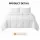 Giselle Bedding Queen Quilt 200GSM Summer Duck Down Feather Doona Insert with Cotton Cover