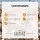 Giselle Bedding Single Quilt Duck Down Feather Doona Insert 200GSM Summer Cotton Cover Baffle Box Design