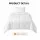 Giselle Bedding Single Quilt Duck Down Feather Doona Insert 200GSM Summer Cotton Cover Baffle Box Design