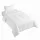 Giselle Bedding Single Quilt Duck Down Feather Doona Insert 200GSM Summer Cotton Cover Baffle Box Design