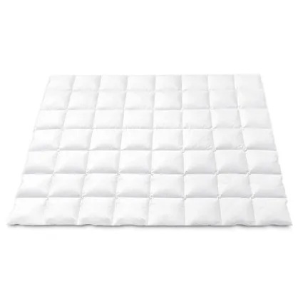 Giselle Bedding 700GSM Duck Down Feather Quilt Double - Luxurious Winter Blanket with 100% Cotton Cover, 210x180cm
