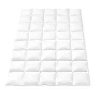 Giselle Bedding 700GSM Duck Down Feather Quilt - 100% Cotton, Single Size, Winter Warmth & Comfort, Mite Resistant