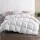 Giselle Bedding Super King Goose Down Quilt - 700GSM, Lightweight, 100% Cotton Cover, Baffle Construction, White
