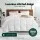 Giselle Bedding 800GSM Double Goose Down Feather Quilt - Winter Comforter with 100% Cotton Cover, Mite Resistant