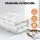 Giselle Bedding 800GSM Goose Down Feather Quilt King - Luxurious, Lightweight, Mite Resistant, 100% Cotton Cover