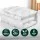 Giselle Bedding 800GSM Goose Down Feather Quilt - Single Size, Luxurious Winter Comforter, 100% Cotton Cover, White