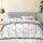 Giselle Bedding 500GSM King Goose Down Feather Quilt – 95% Feather, 5% Down, 100% Cotton Cover, Winter Warmth, White