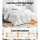 Giselle Bedding Super King 500GSM Goose Down Feather Quilt - Luxurious, Warm, Lightweight, 100% Cotton Cover