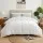 Giselle Bedding King Size 400GSM Microfibre Quilt - All-Season Comforter with Baffle Box Design, Anti-Allergic, White