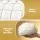 Giselle Bedding King Size 400GSM Microfibre Quilt - All-Season Comforter with Baffle Box Design, Anti-Allergic, White