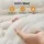 Giselle Bedding Wool Quilt 500GSM Double 100% Wool Fill 100% Cotton Cover Baffle Box Winter Doona 180x210cm