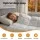 Giselle Bedding Wool Quilt 500GSM Queen 100% Wool Filling 100% Cotton Cover Baffle Box Winter Doona Comfort