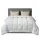 Giselle Bedding 500GSM Wool Quilt Super King Winter Doona 100% Wool Filling 100% Cotton Cover Baffle Box