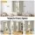 Artiss Blockout Curtains 2x 132x160cm Thermal Insulated Eyelet Drapes Beige 230GSM Triple Weave Fabric