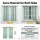 Artiss Blockout Curtains 2x132x160cm Thermal Insulated Eyelet Drapes Green 230GSM Triple Weave Light Control