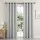 Artiss Blockout Curtains 2x 132x213cm Thermal Insulated Eyelet Panels Grey for Home Rentals Airbnb 230GSM