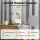 Artiss Blockout Curtains 2x 132x213cm Thermal Insulated Eyelet Panels Grey for Home Rentals Airbnb 230GSM