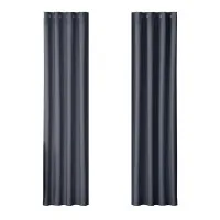 Artiss Blockout Curtains, Triple Weave Fabric, 140x230cm, Charcoal, Thermal Insulation, Noise Reduction, 2 Panels