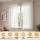 Artiss Blockout Curtains 2 Panels 132x160cm White Light Filtering 110GSM Polyester Rod Pocket Drapes