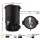 Devanti Electric Wax Melter 6L 1520W 30-110°C Quick Pour Spout Candle Making Starter Kit Black