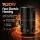Devanti Electric Wax Melter 6L 1520W 30-110°C Quick Pour Spout Candle Making Starter Kit Black