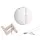 Devanti Aroma Diffuser Moon Lamp, PP/PVC, 880ml, White - 4-in-1 Humidifier, Purifier, Night Light, Quiet Operation
