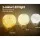 Devanti Aroma Diffuser Moon Lamp, PP/PVC, 880ml, White - 4-in-1 Humidifier, Purifier, Night Light, Quiet Operation