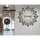Artiss 60cm Large 3D Peacock Wall Clock - Stylish Northern European Design with Metal Hands & Clear Arabic Numerals