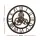 Artiss 80cm Retro Steampunk Wall Clock with Large 3D Roman Numerals, Metal Hands, and Eco-Friendly MDF Design