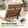 Gardeon Outdoor Lounge Cushion 183cm Reclining Sunbed Pad Beige