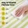 Gardeon Outdoor Lounge Cushion 183cm Reclining Sunbed Mattress Chair Pad 8cm Thick Green Polyester Cover
