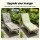 Gardeon Outdoor Lounge Cushion 183cm Reclining Sunbed Mattress Chair Pad 8cm Thick Green Polyester Cover