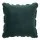 Jingle Jollys Christmas Cushion Covers 45 x 45cm Soft Faux Fur Jacquard with Hidden Zip Green 2 Pack