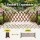 Gardeon Expandable Wooden Trellis Garden Fence 160cm Plant Frame Brown Outdoor Screen