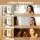 Embellir Makeup Mirror, Aluminum Frame, 60x50cm, White, LED Hollywood Vanity with Touch Controls & 3 Color Temperatures