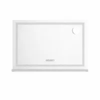 Embellir Bluetooth Makeup Mirror, Metal & MDF, 58x46cm, LED Crystal Lights, Touch Controls, Speaker & USB Charger