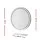 Embellir Makeup Mirror, Aluminum Frame, 40x40cm, Hollywood Vanity with LED Light & Bluetooth Speaker, Touch Controls