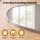 Embellir Arched Wall Mirror 50 x 86cm Decorative Silver Aluminium Frame Bathroom Vanity