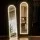 Embellir LED Full-Length Mirror 160x40cm - Arched, Dimmable, Shatterproof Glass, Wall-Mountable or Freestanding