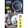 Embellir Wall Mirror with LED Light, 90cm Round, Anti-Fog, Touch Control, Bathroom Vanity, Home Decor