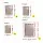 Artiss 26 Piece Photo Frame Set White Polymer 8x10 5x7 4x6 3.5x5 Inch Wall Art Holder with Hanging Accessories
