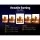 Artiss 26 Piece Photo Frame Set White Polymer 8x10 5x7 4x6 3.5x5 Inch Wall Art Holder with Hanging Accessories