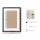 Artiss 3 Piece A3 Photo Frame Wall Set Black, Polymer Frame, Polystyrene Glass, Home Decor, Gift, Portrait or Landscape