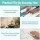 Artiss 3D Peel and Stick Subway Wall Tiles 10 Sheets 2.3mm White Self-Adhesive Back splash Tiles