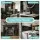 Artiss 3D Peel and Stick Subway Wall Tiles 2.3mm Thick Self Adhesive Back splash Black 10 Sheets