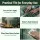 Artiss 3D Peel and Stick Wall Tiles Linear Grid Self-Adhesive Back splash 2.3mm Green 10 Sheet Pack