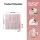 Artiss 3D Peel and Stick Wall Tiles Linear Grid Back splash 10 Sheets 2.3mm Premium Vinyl Pink