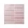 Artiss 3D Peel and Stick Wall Tiles Linear Grid Back splash 10 Sheets 2.3mm Premium Vinyl Pink